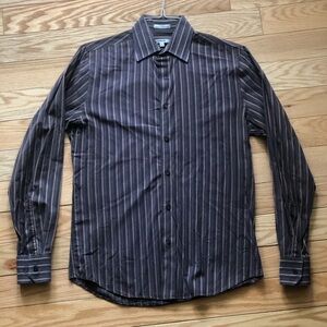 Men’s vintage Express 1MX Fitted Stretch Cotton Button Top
